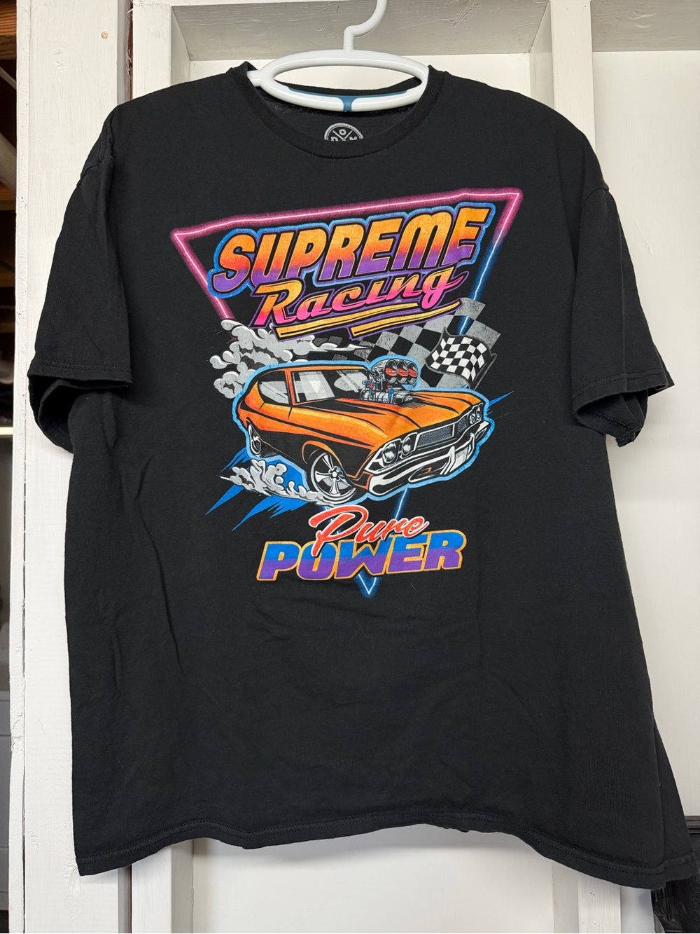 Supreme Racing Graphic Tee Shirt 100% Cotton Size XL Great Condition